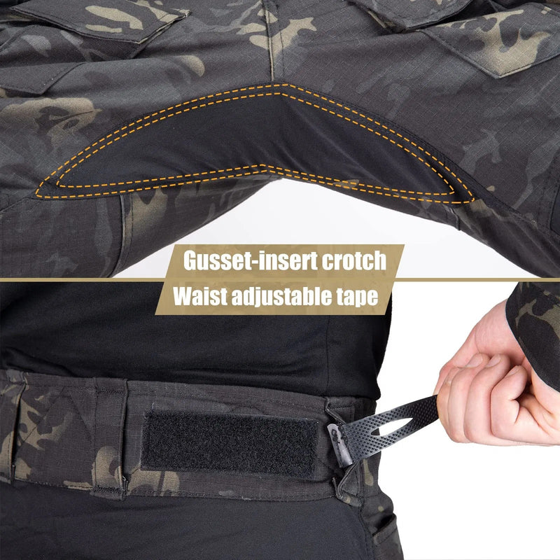 Pants For Men Rip-Stop Airsoft Gear