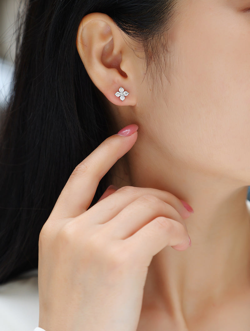 Sweetheart French - Fashionable And Luxurious Diamond Jewelry Set