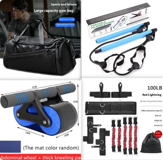 Double Wheel Abdominal Exerciser Women Men