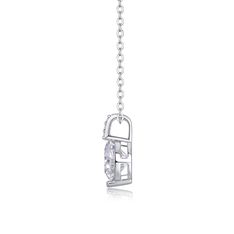 A Lifetime Of Brilliance - A Fashionable And Luxurious Diamond Jewelry Pendant Set