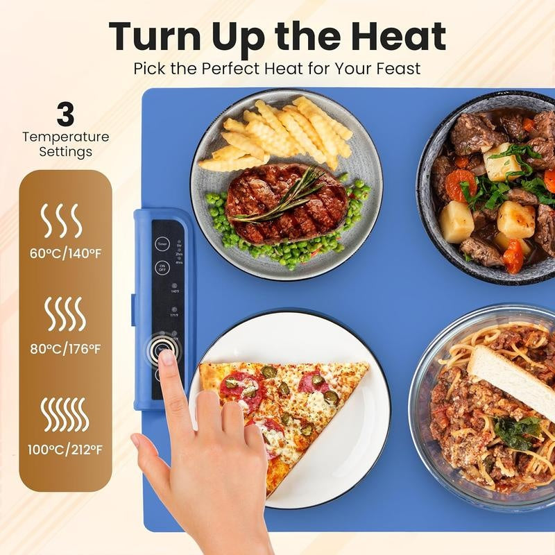 Electric Warming Tray, Food Heating Pad