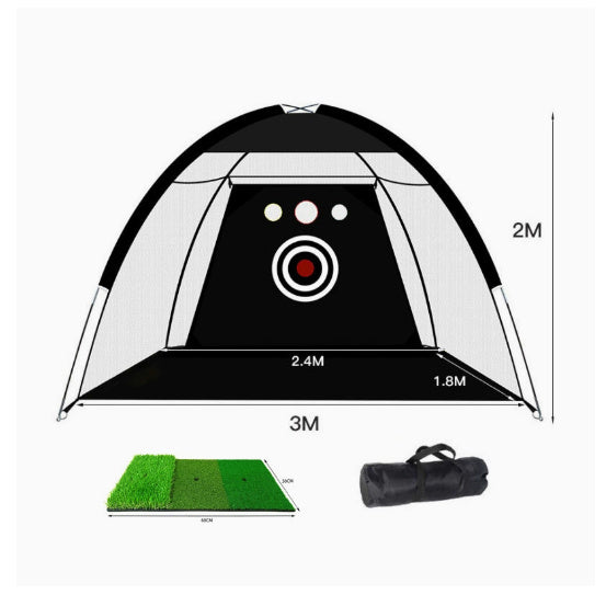 Golf Practice Net Tent Golf Hitting Cage Garden Grassland Practice Tent