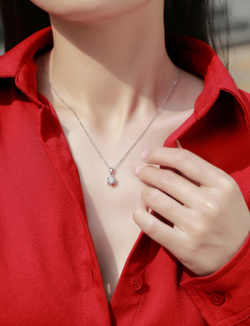 Breeze Dance - Affordable Diamond Jewelry Necklace Pendant Set