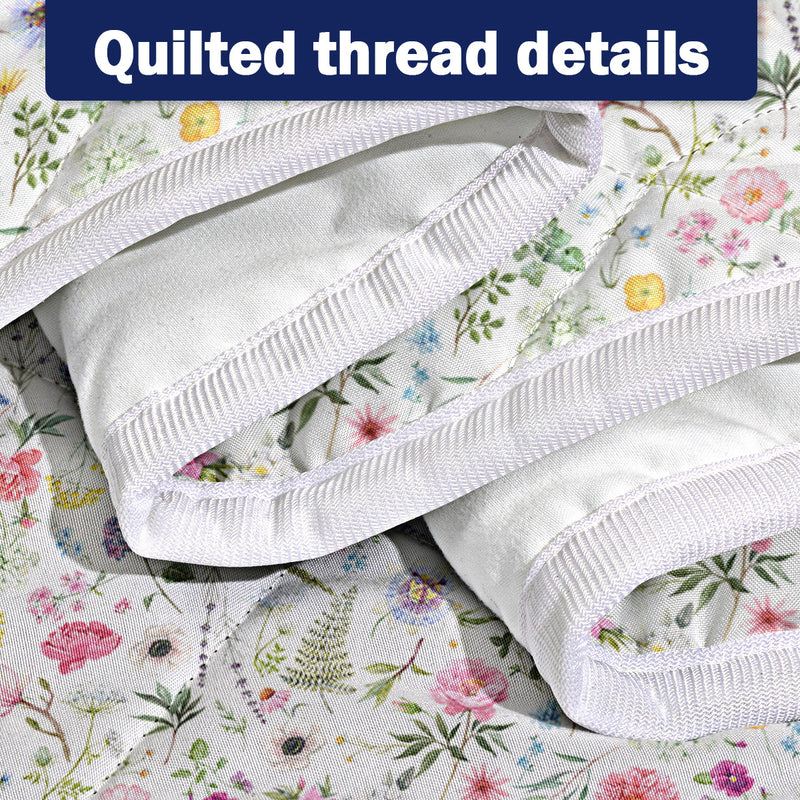 Lightweight Bedspreads Botanical Coverlets Quilt Bedding Set