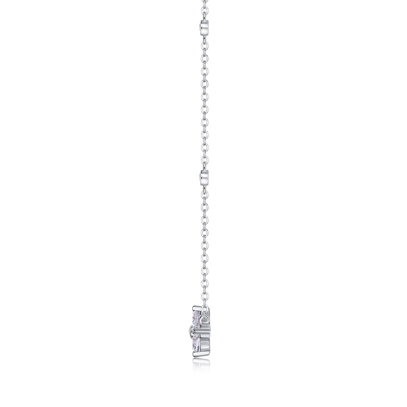 Sweetheart Halo - A Fashionable And Luxurious Diamond Jewelry Pendant Set