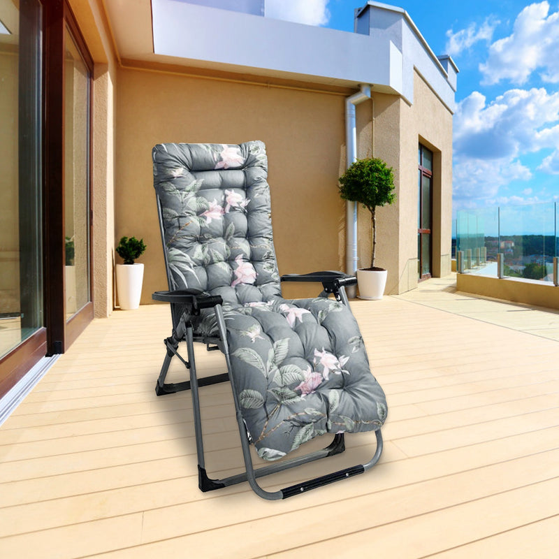 1Pc Chaise Lounger Cushion