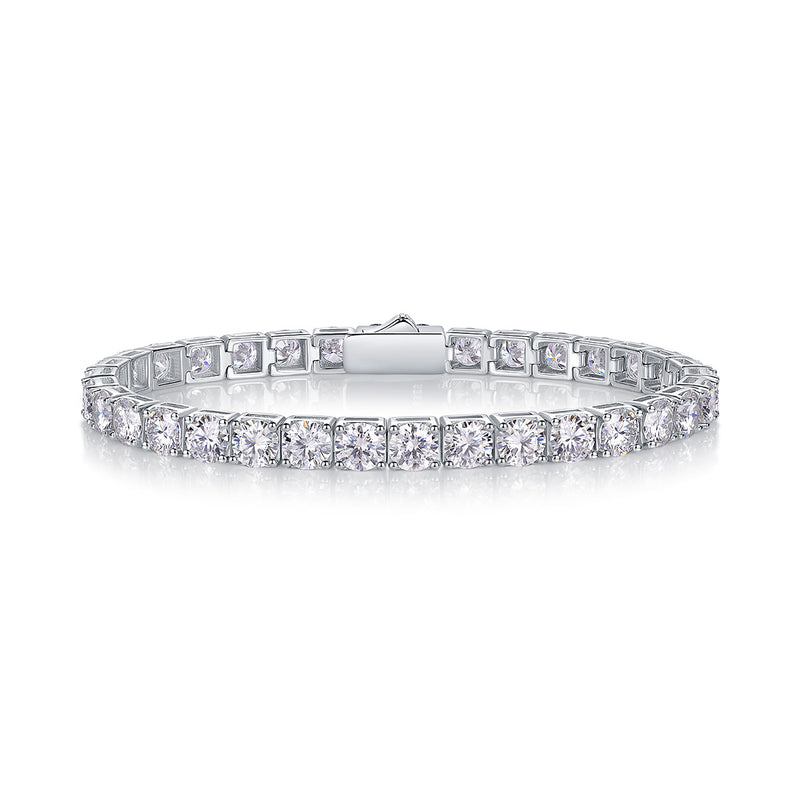 Gravitation Luxury Fashion Mossan Diamond S925 Silver Bracelet