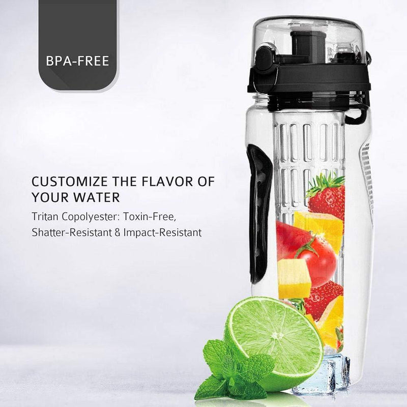 32Oz Fruit Infusing Infuser Water Bottle Water