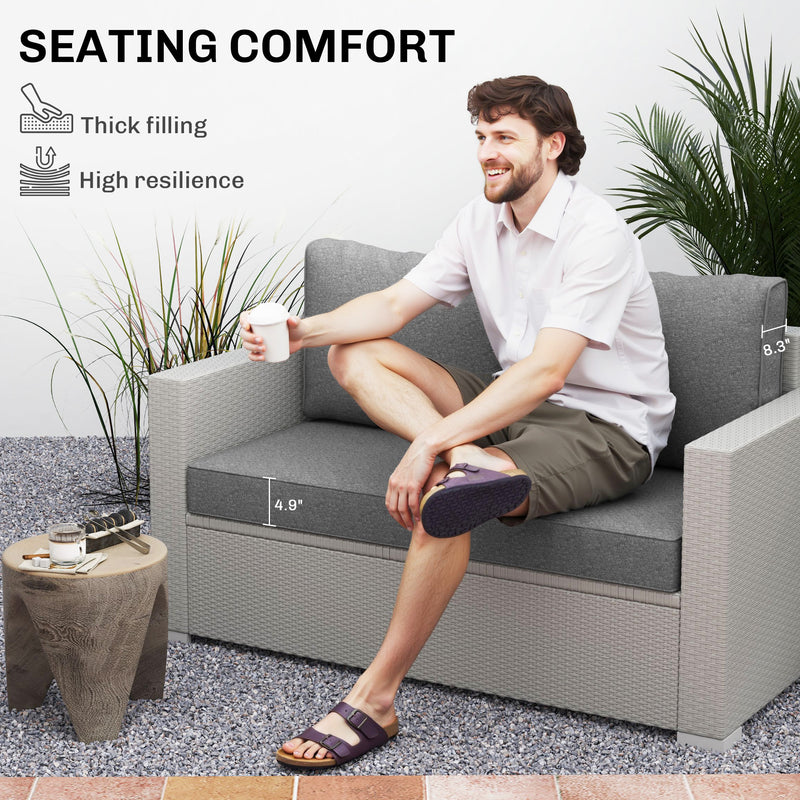 2 Seat Patio Furniture Cushions