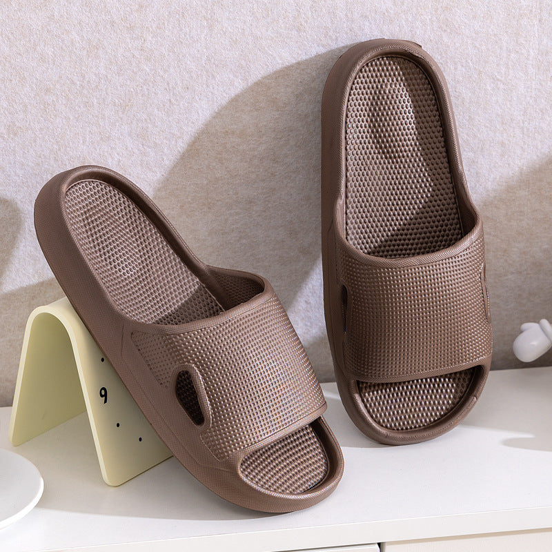 Summer Non-slip Floor Bathroom Slipper Women Men Couples Shoes
