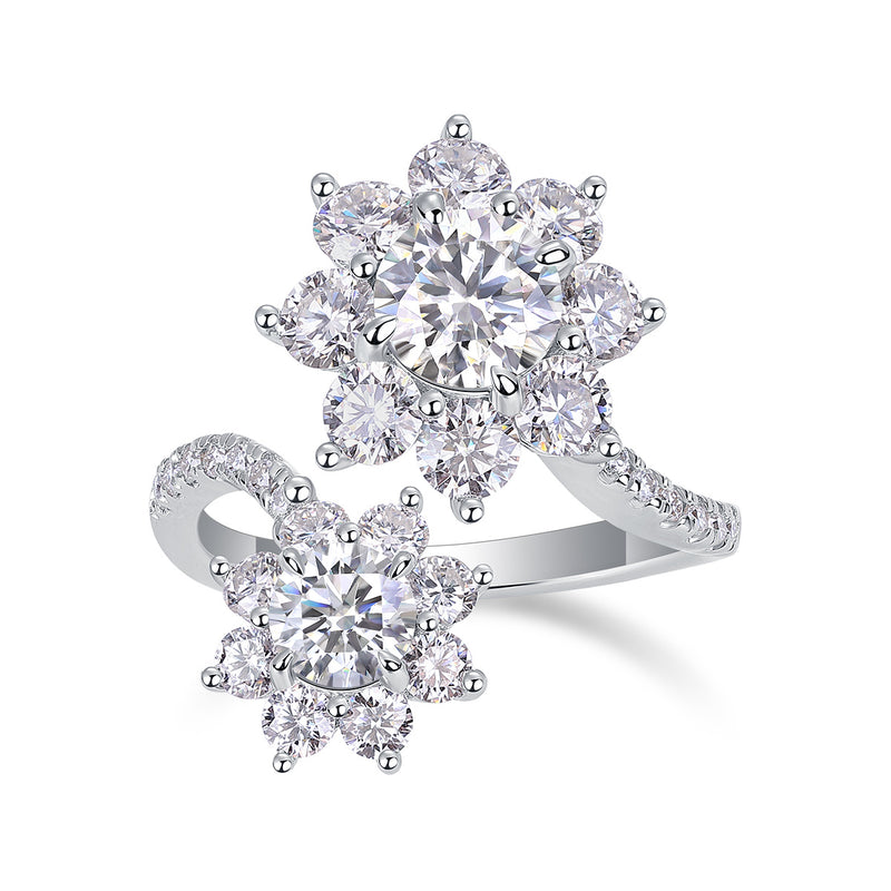 Petal Morning Dew - A Fashionable Diamond Jewelry Piece Set