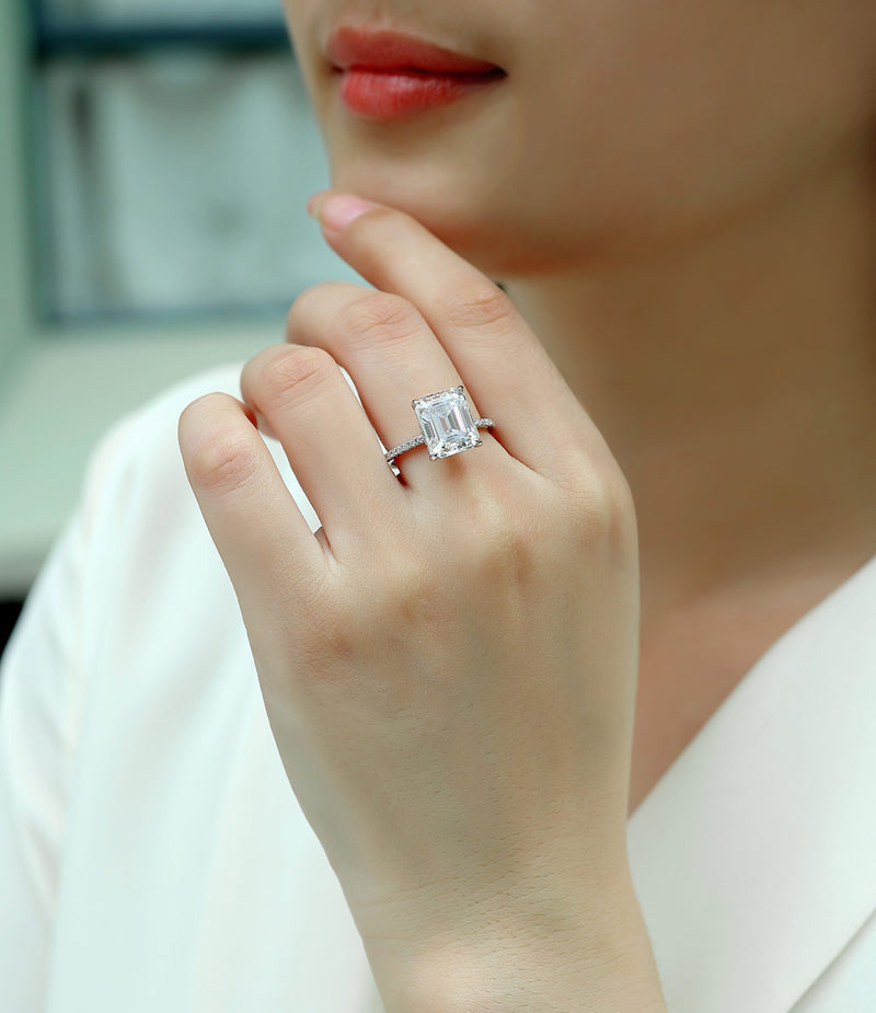 Iridescence City - Fashionable Diamond Jewelry Set