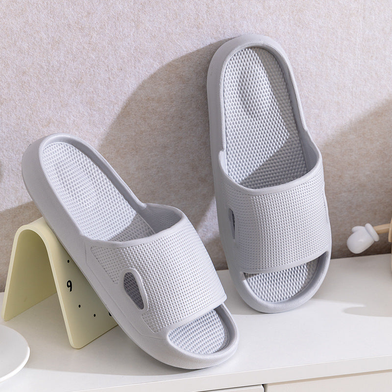 Summer Non-slip Floor Bathroom Slipper Women Men Couples Shoes