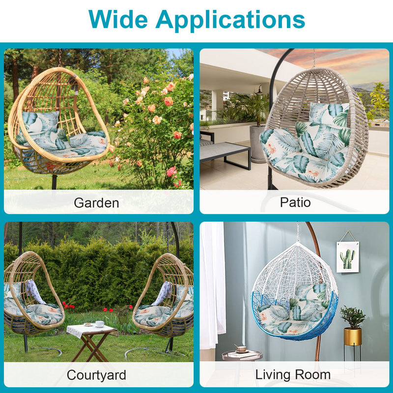 1Pc Egg Chair Cushion Hanging Basket Seat Cushion