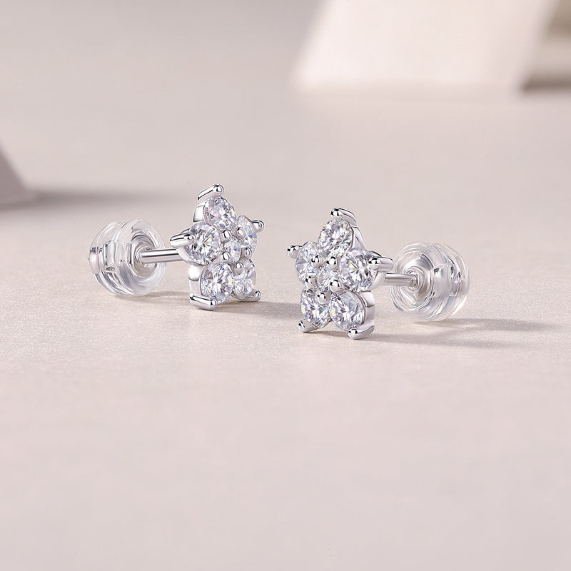Paris Flower - Fashionable And Luxurious Diamond Jewelry Set