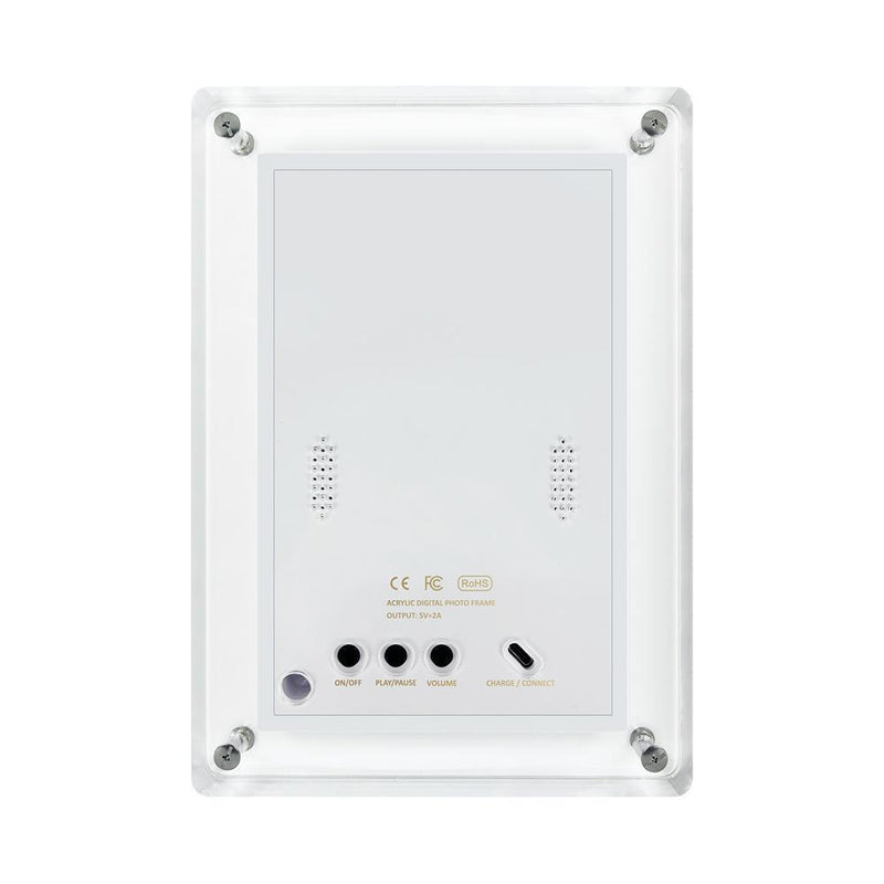 7-inch Acrylic Auto-rotating Digital Photo Frame