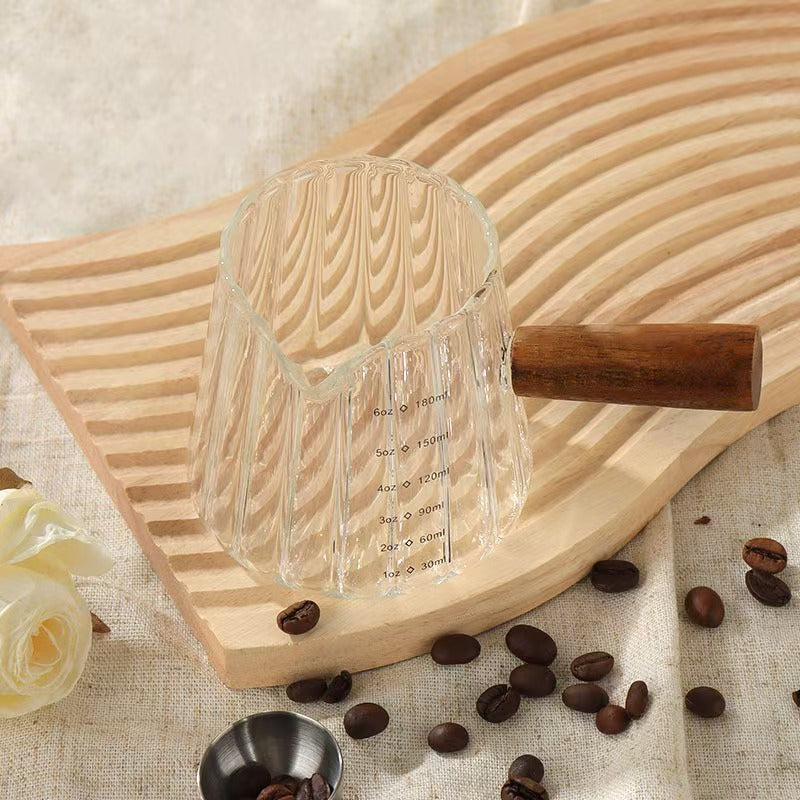 1 Pcs 180ml Mini Coffee Cup, Glass Milk Cup