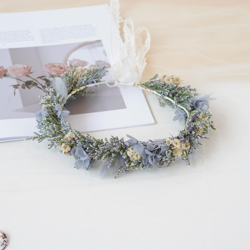 Handmade Natural Dried Flower Corsage Starry Crown