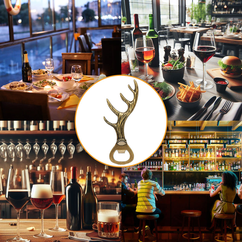 Deer Antler Bottle Opener Is A Small Tool Suitable For Various Parties And Gatherings Used To Open Beer