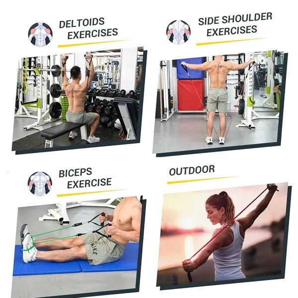5 PC Set Resistance Band Resistance Bands