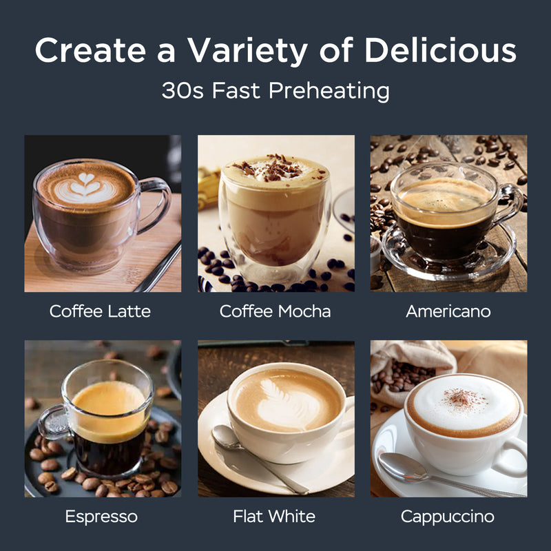Geek Chef Espresso Machine, 20 Bar