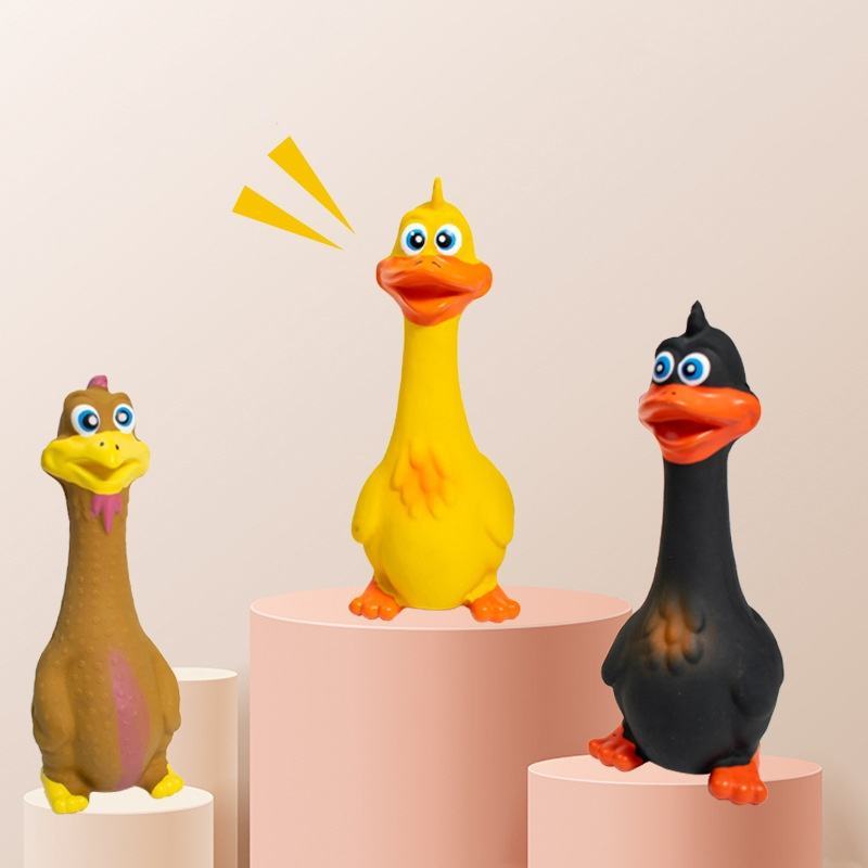 3pcs  Latex Screaming Chicken Toys