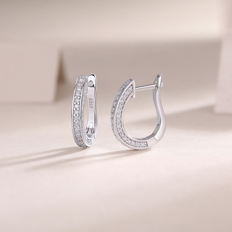 Highlight - S925 Moissanite Sterling Silver Earrings