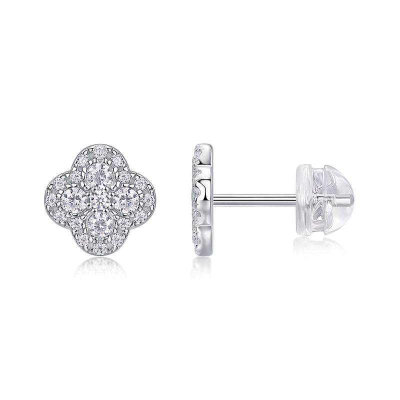 Ningxiang - Fashionable And Luxurious Diamond Jewelry Earrings Set