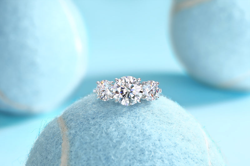 Three Shining Stars - A Fashionable And Luxurious Jewelry Piece Set