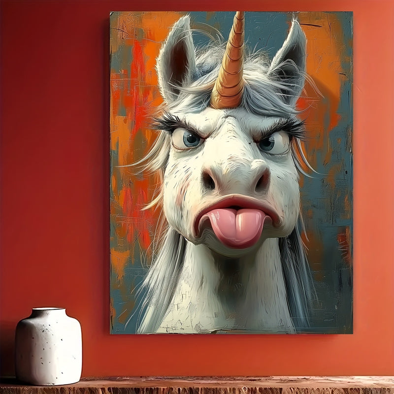 1 Piece Canvas Painting With Wooden Frame
