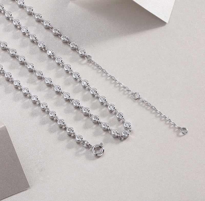 Heart-to-heart - A Fashionable And Luxurious Diamond Jewelry Pendant Set