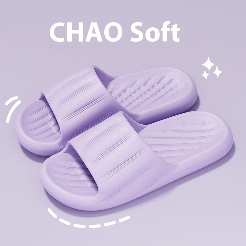 Summer Thick Bottom Non-slip Bathroom Slipper Women Men Couples Shoes