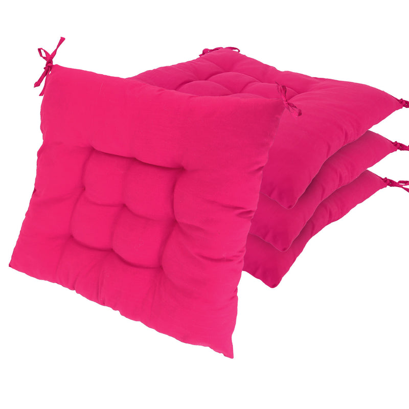 4Pcs Chair Cushion Pads Pillow