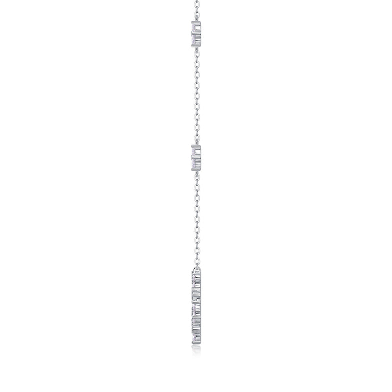 Iris - A Fashionable And Luxurious Diamond Jewelry Pendant Set