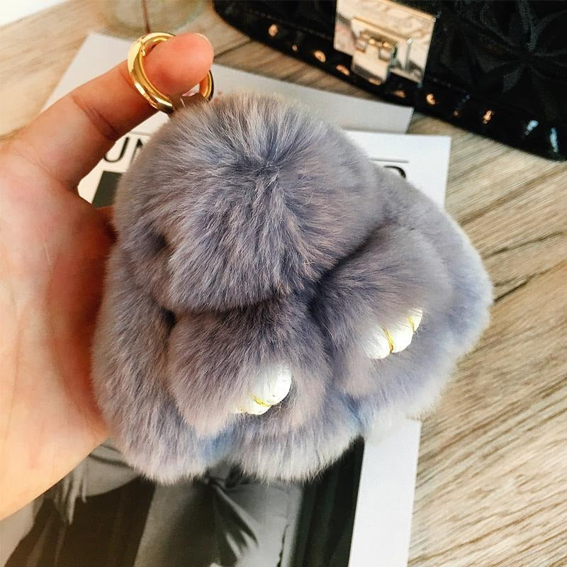1PC Handmade Soft Plush Rabbit Toy