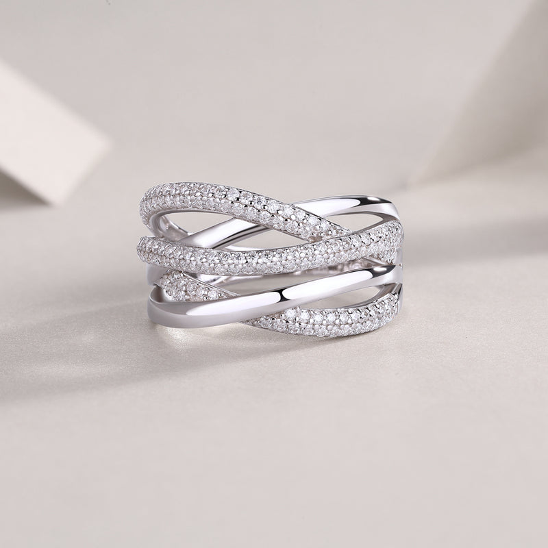 Brilliant Interweaving - A Fashionable And Luxurious Jewelry Accessory Set