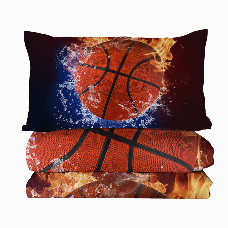 Sports Basketball Pattern Comforters Sets