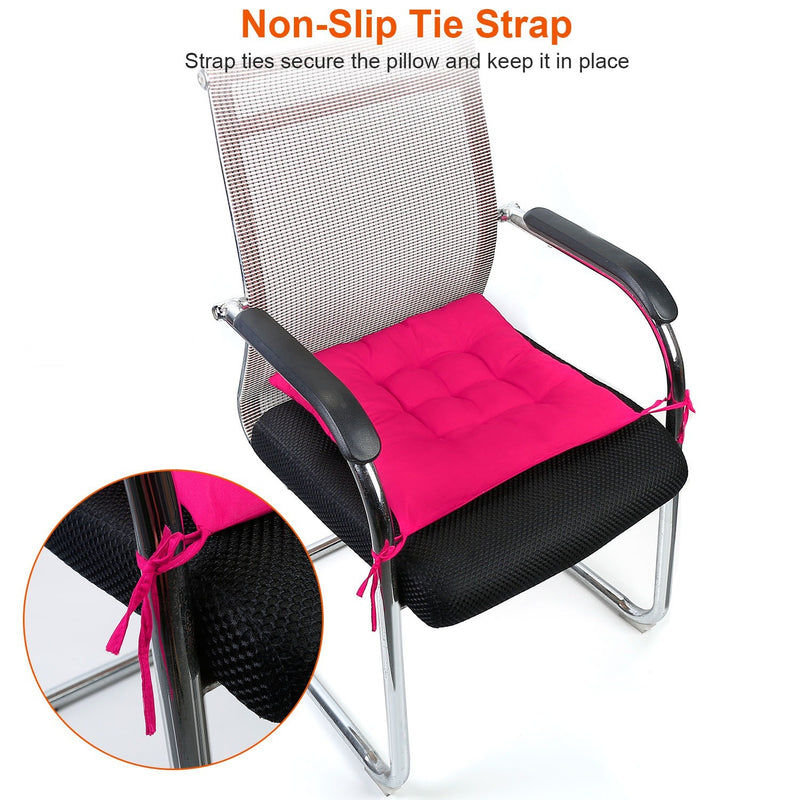 4Pcs Chair Cushion Pads Pillow