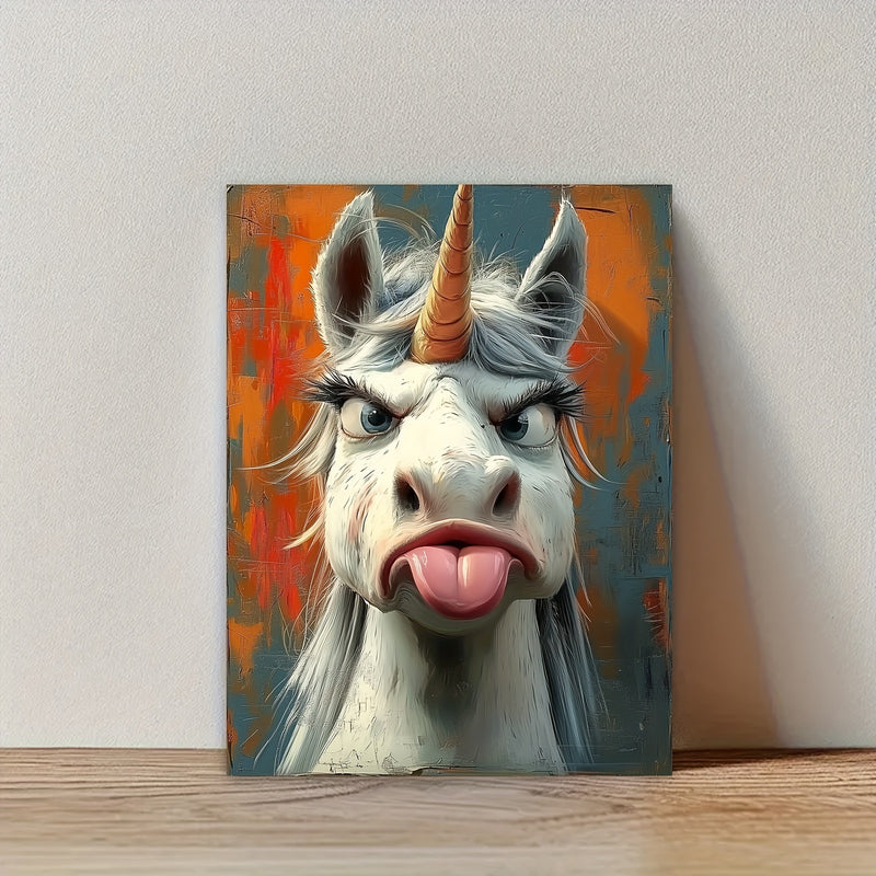 1 Piece Canvas Painting With Wooden Frame