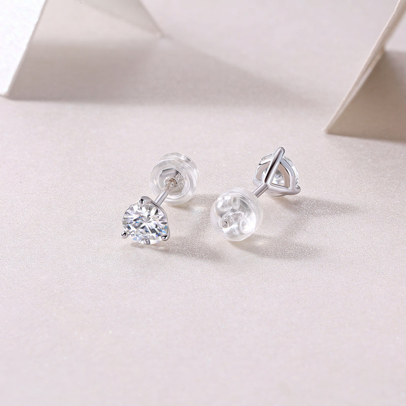 Freeze Frame Luxury Fashion Diamond Earrings Stud Set