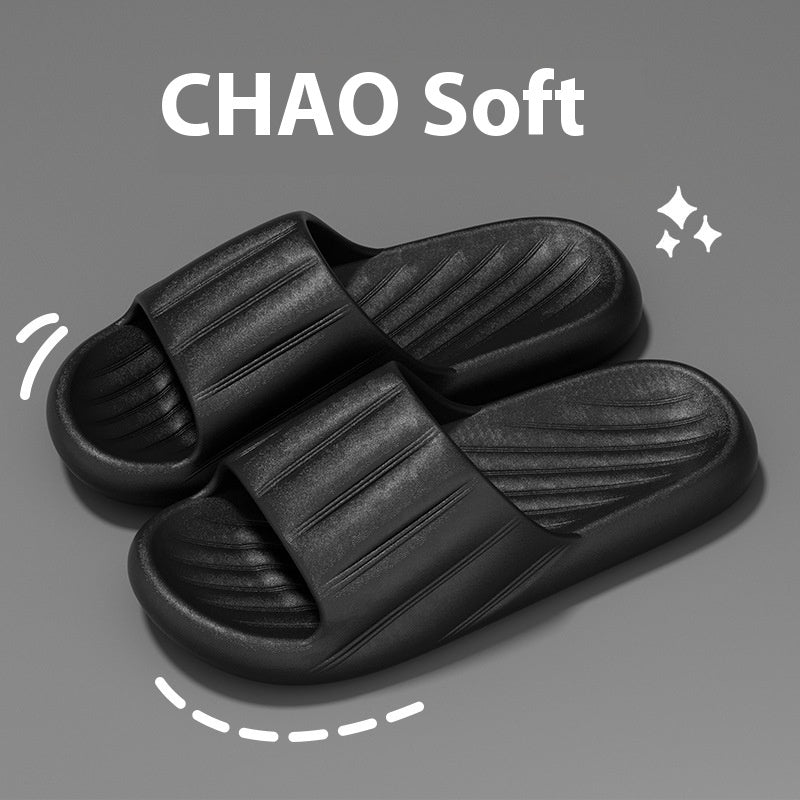 Summer Thick Bottom Non-slip Bathroom Slipper Women Men Couples Shoes
