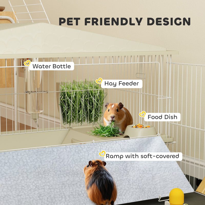 Small Animal Cage With Removable Pet Playpen