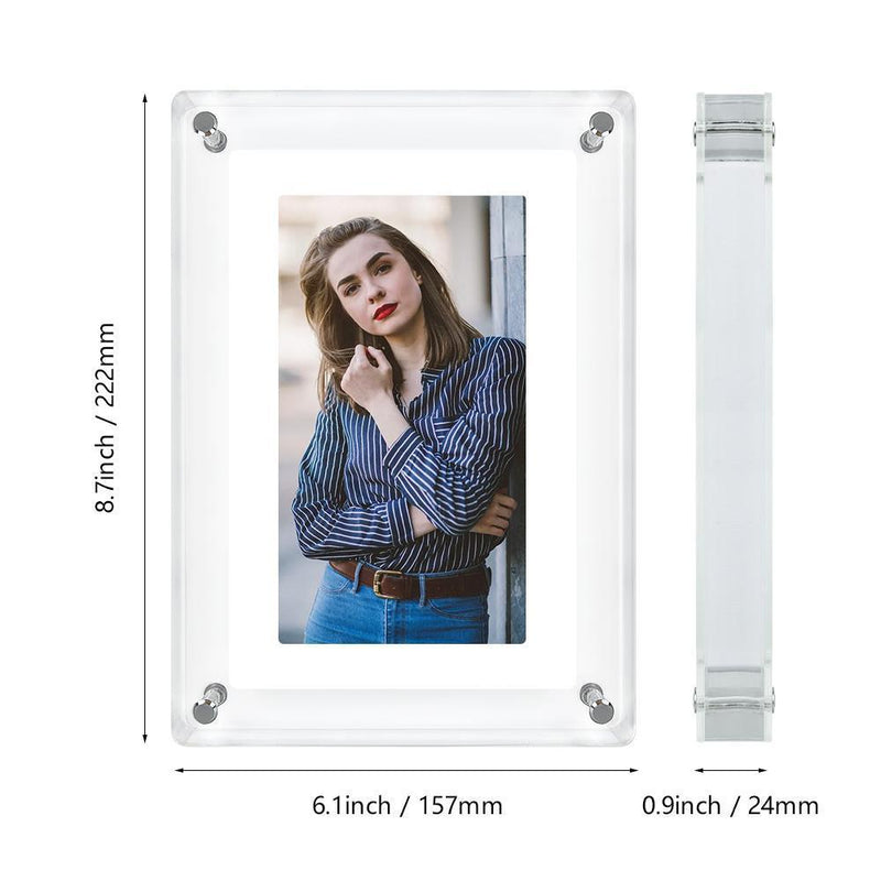 7-inch Acrylic Auto-rotating Digital Photo Frame