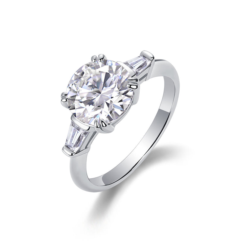 Shining Step By Step - A Fashionable Diamond Jewelry Piece Set