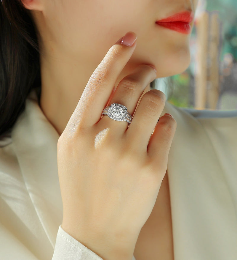 Starry Sky Crown - A Fashionable Jewelry Ring Set