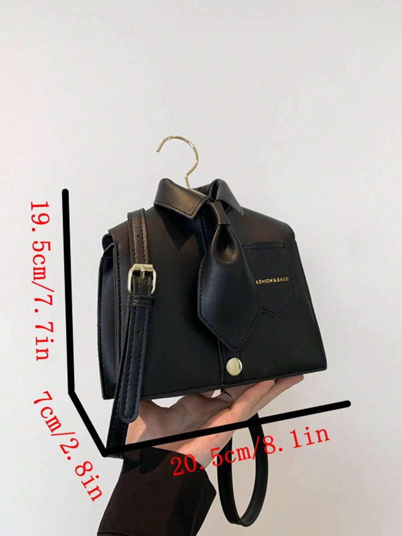 Quirky Shaped Collar Women Crossbody Bag