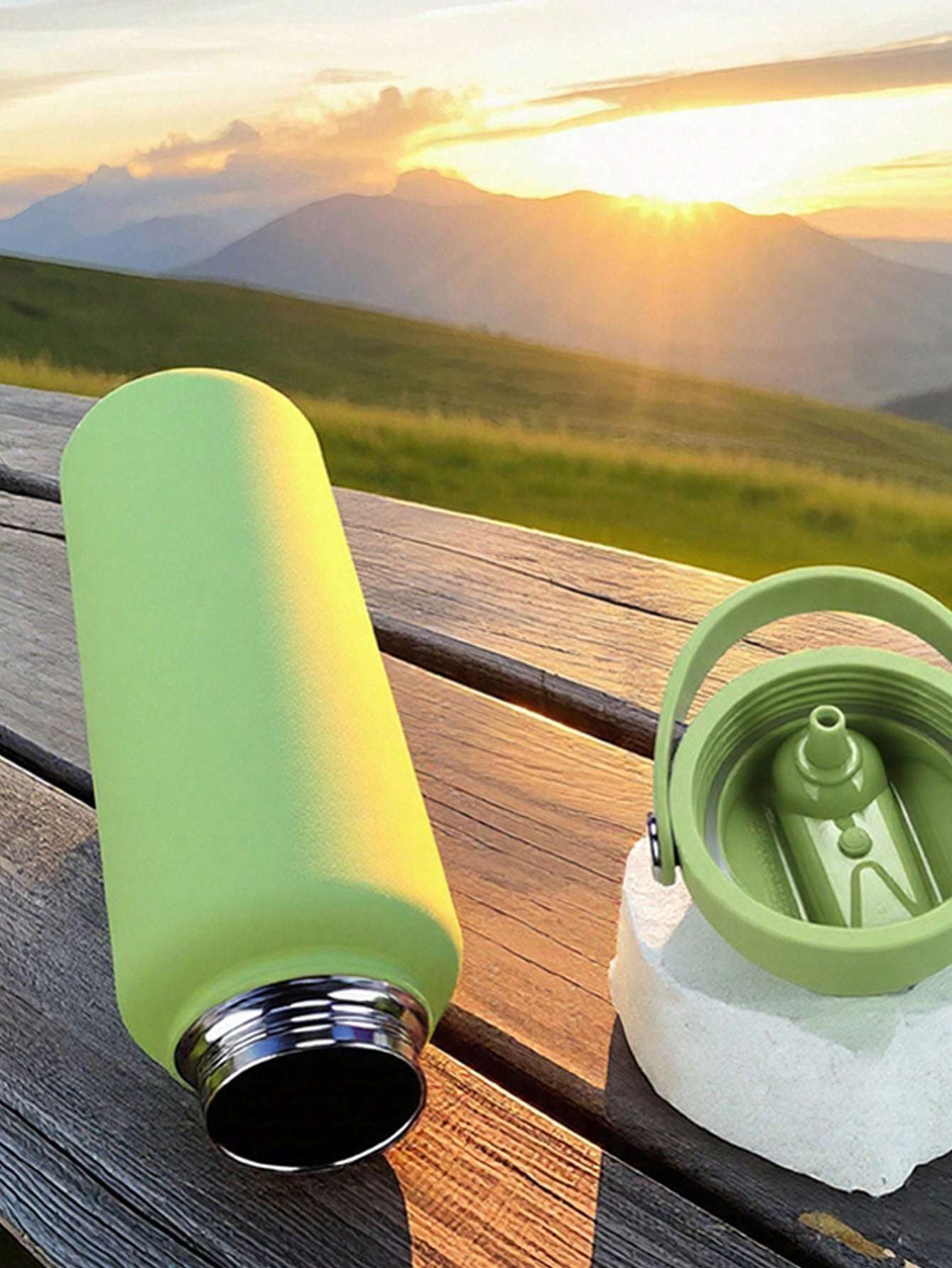 Sports Water Bottle With Portable Handle