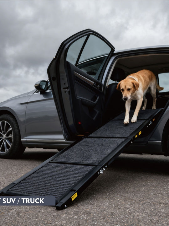 Dog Ramp For Car 71 Long  19.5 Wide Portable Dog Ramps For Large Dogs