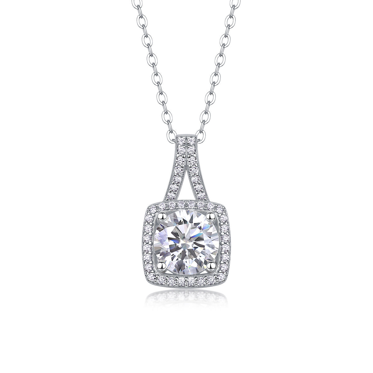 Small Square Diamond - A Fashionable And Luxurious Diamond Jewelry Piece Set