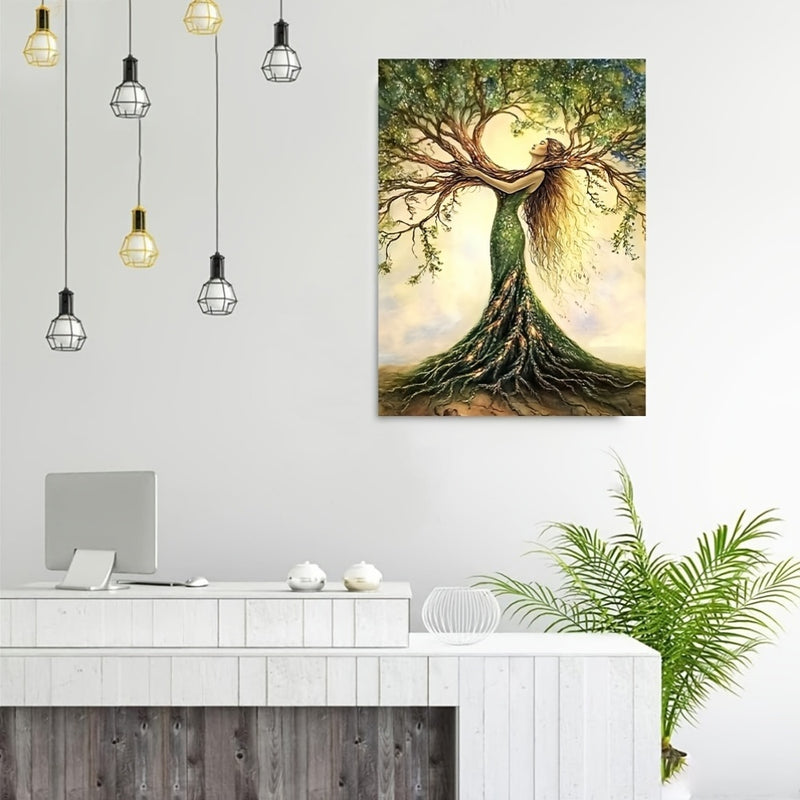 Room Decor 1pc Tree Of Life Canvas Art Print